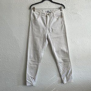 J. Brand White Skinny Jeans
